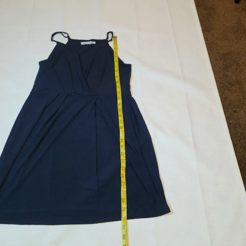 BCBGeneration Navy Blue Cocktail Mini Dress Size Medium - Picture 8 of 10